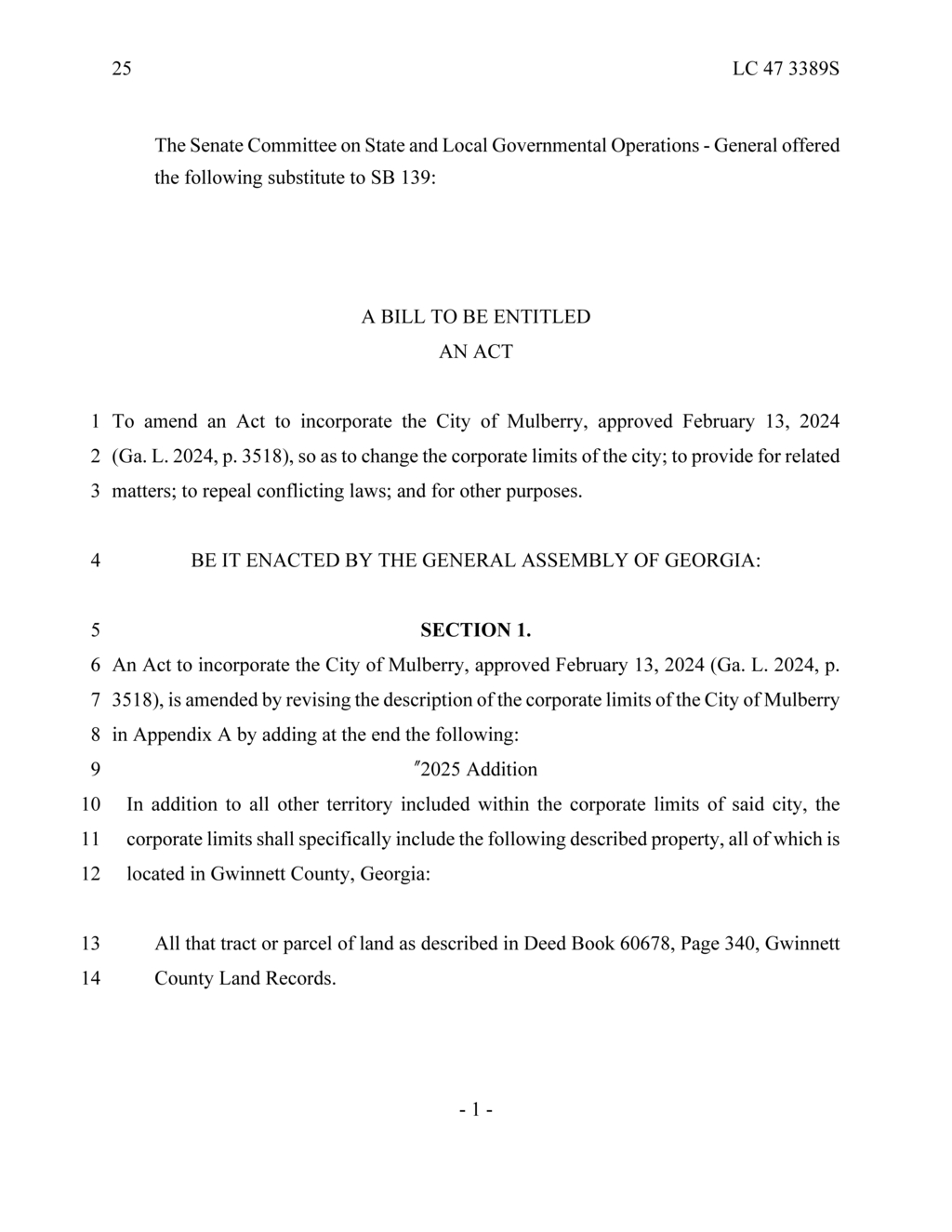 Gwinnett County sets land record for multiple parcels of property