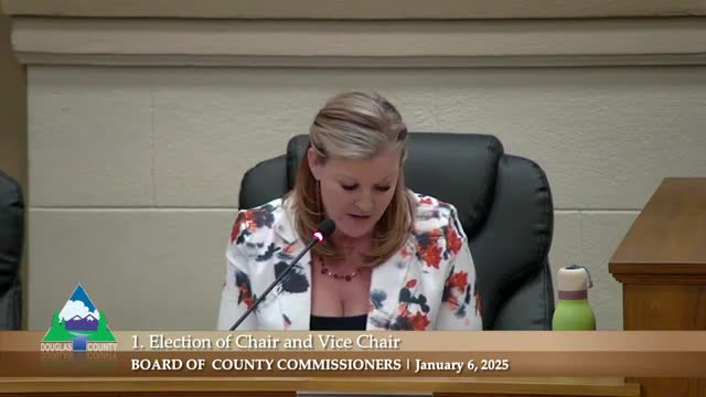 Douglas County elects Charla Hales chair, Commissioner Gardner vice chair; adjusts committee assignments