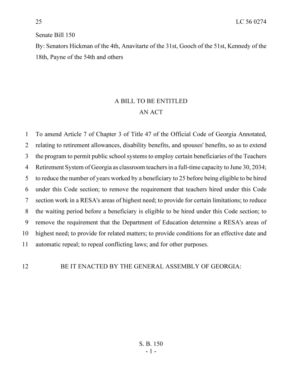 Georgia amends retirement rules for hiring retired public school teachers