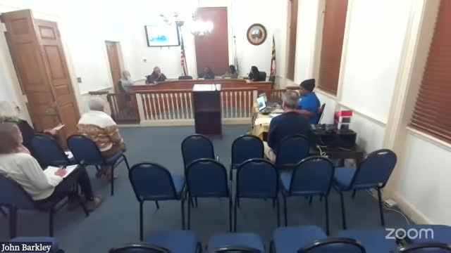 Commissioner Abbott questions emergency resolution process at public hearing