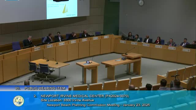 Planning commissioners approve conversion of Newport Irvine Center to medical offices with new parking structure