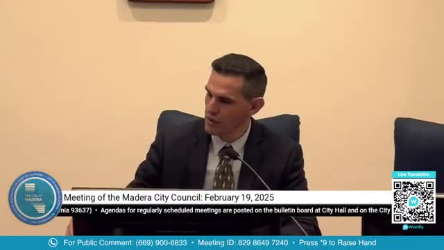 Council honors Juan Montemayor for 21 years of service in Madera