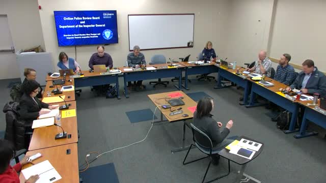 Columbus inspector general, civilian review board members describe oversight model to Anchorage assembly
