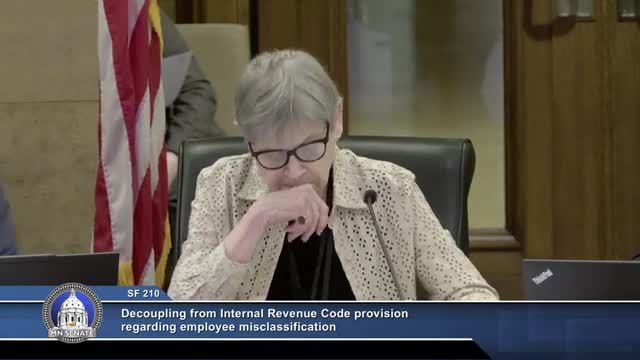 Committee hears bill to deny state conformity with federal Section 530 safe harbor for worker misclassification