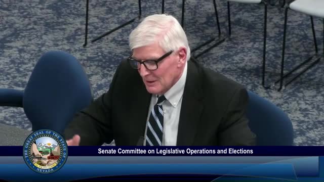 Senator Daly presents accountability-focused Senate Bill 100 on election duties