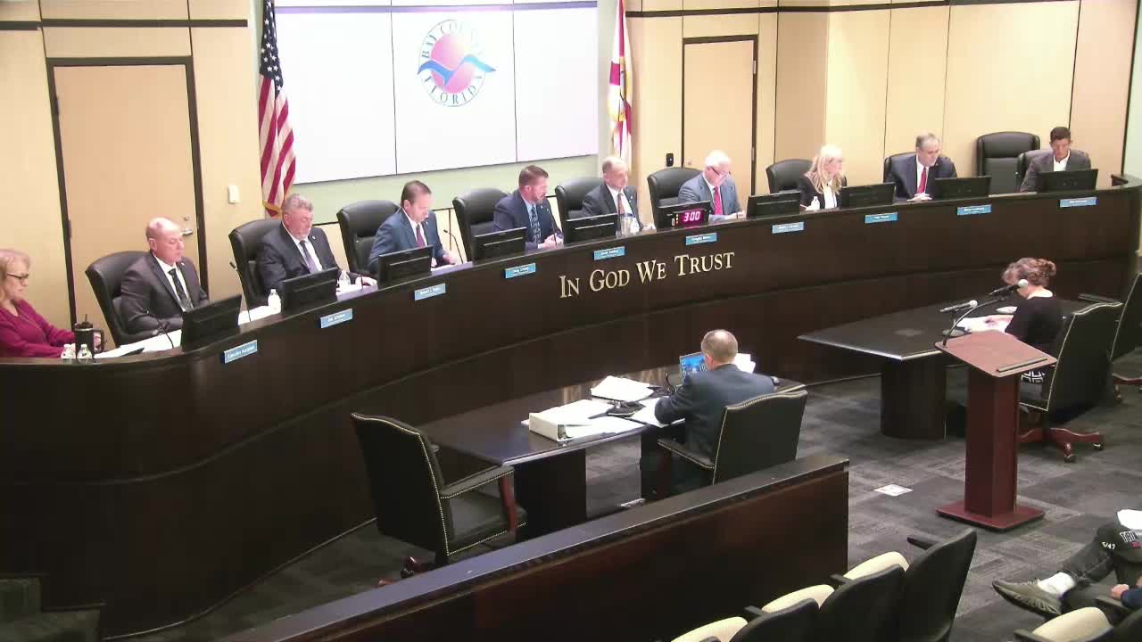 County attorney presents initial revisions to Chapter 2 of Bay County Code; board adopts changes