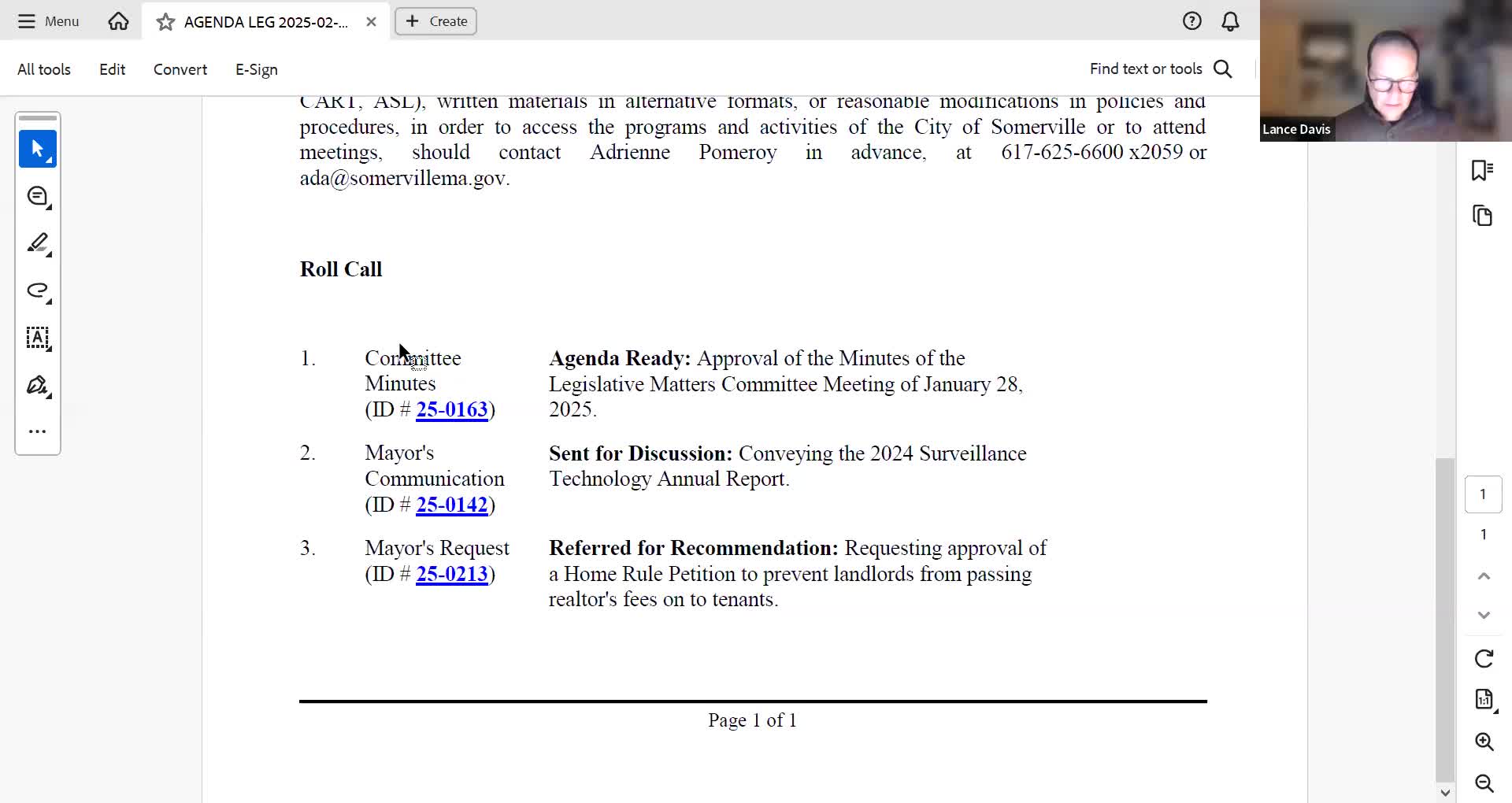 Committee reviews Somerville surveillance-technology annual report, asks administration for clarifications and updates