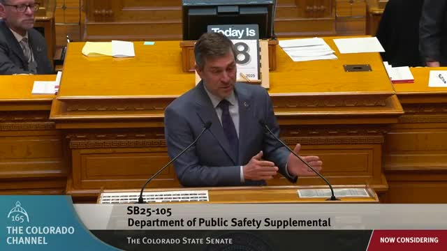 Senate concurs with House amendments on supplemental DPS funding and preserves new oversight guardrails for CBI