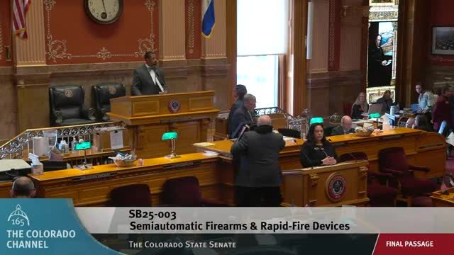 Senate approves broad firearms measure after hours of debate