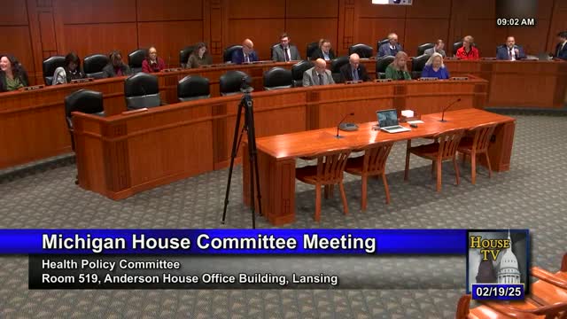 House Health Policy Committee adopts rules and sets regular meeting time