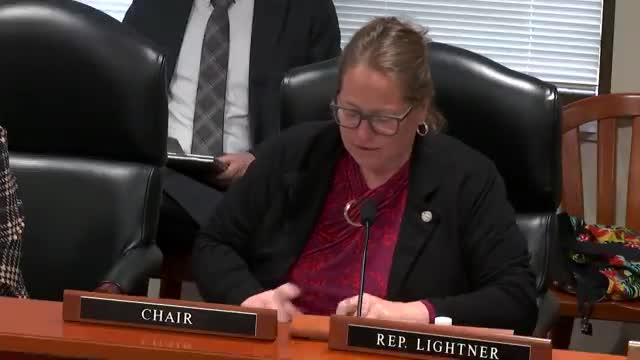 House Judiciary Committee adopts public-testimony rule and sets regular meeting time