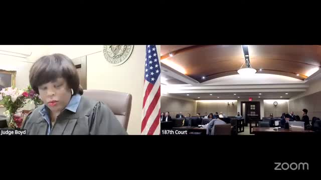 Judge Boyd outlines courtroom procedures amid crowded inmate conditions