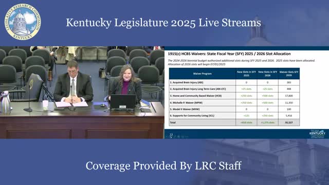 Medicaid officials review redesign of therapy services in state waiver program