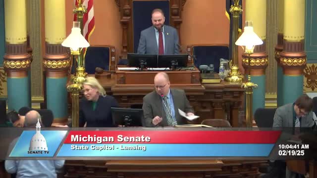 Michigan Senate introduces six bills, refers measures to committees; excuses members and recesses session