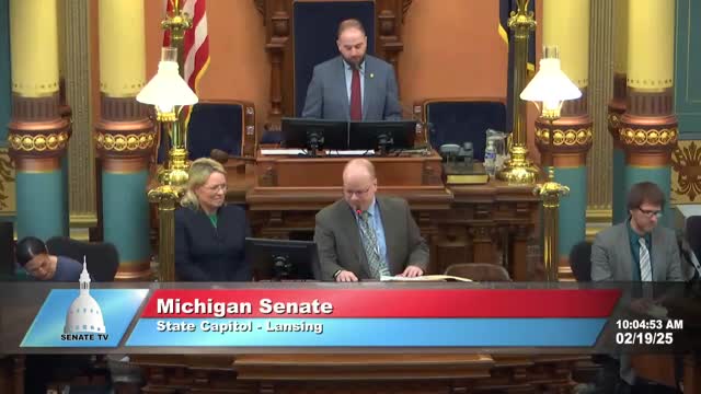 Senate leaders celebrate birthdays and introduce new legislation in Michigan