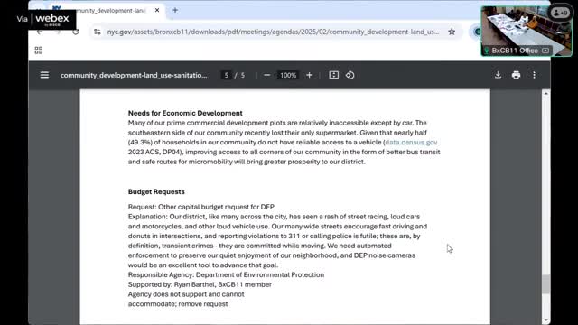 Board members flag supermarket quality, high prices and poor transit as barriers to local commerce
