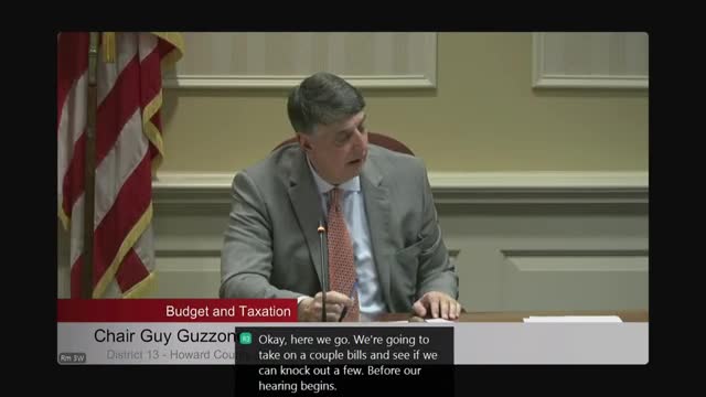 Senate approves property tax credit changes for Anne Arundel County initiatives