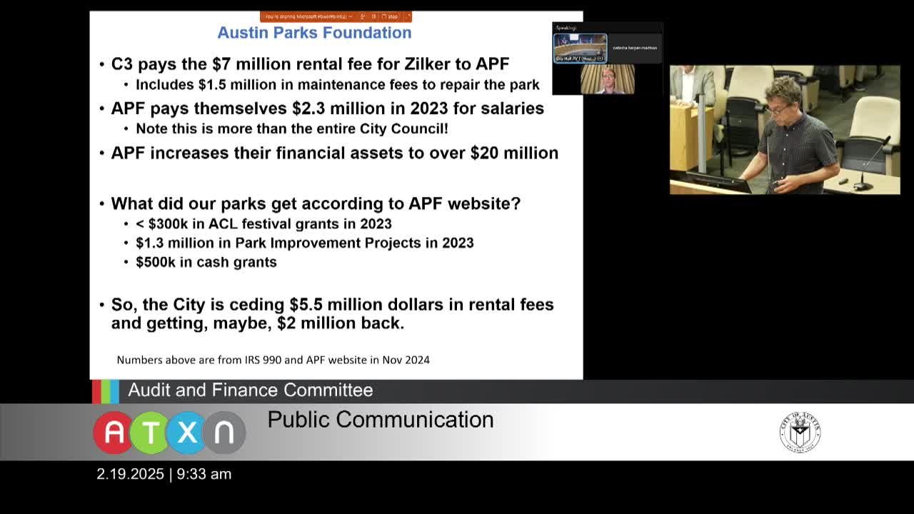 Audit & Finance Committee approves minutes and adjusts March calendar; nominations item postponed