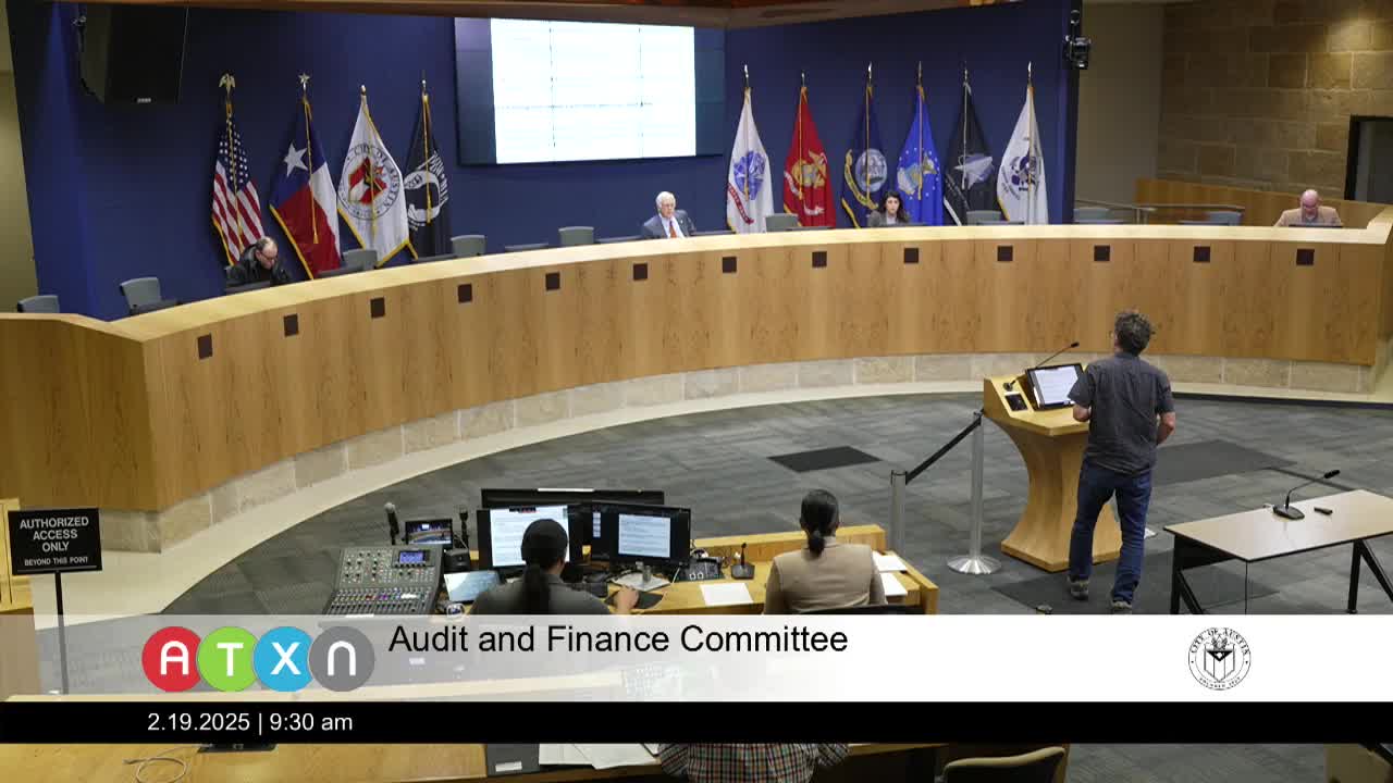 Public commenter urges audit of Parks Department nonprofit partnerships, cites Trail of Lights fees and finances