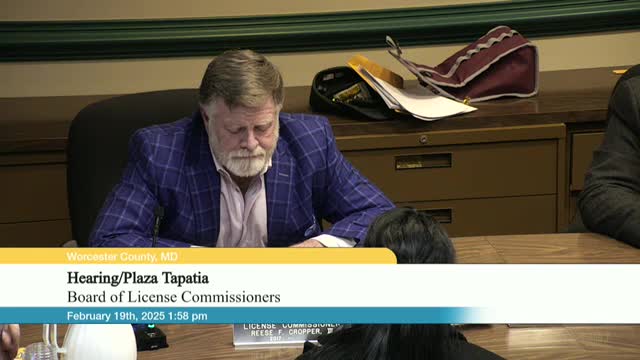 Worcester County licensing board approves Midtown Roadhouse license, suspends Plaza Tapatio and issues reprimand to Cantina Los Agaves