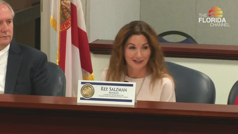 Florida work group recommends 22 water projects for funding reinstatement