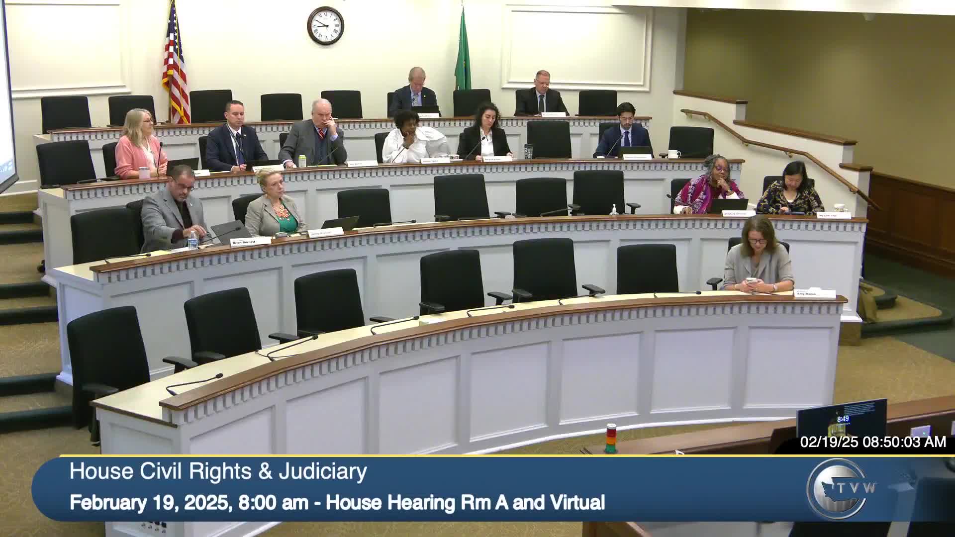 Washington committee advances House Bill 1592 on public defense funding