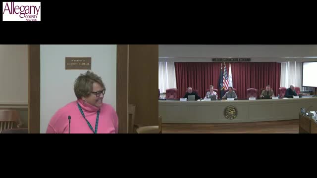 County Budget Committee reviews sales tax report and discusses health plan options