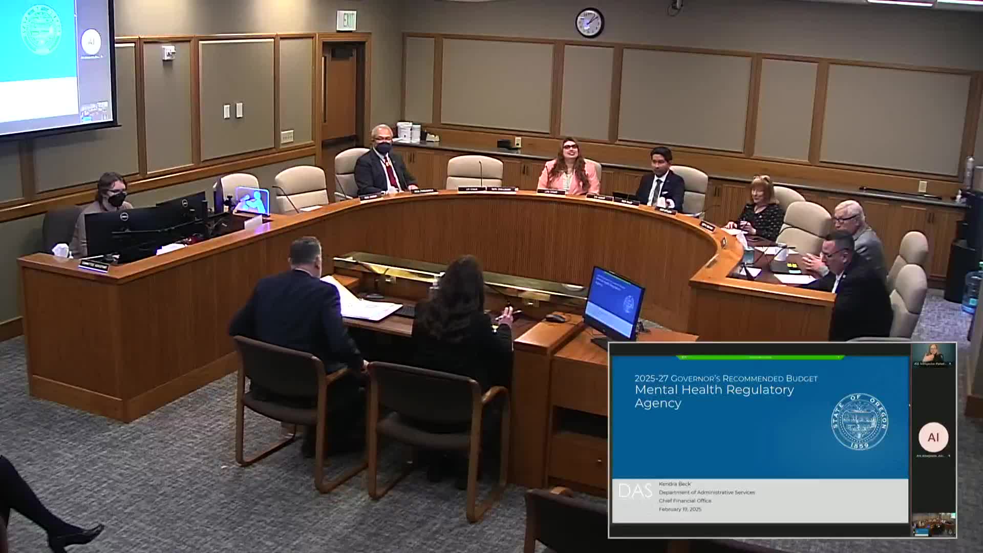Governor recommends budget for Oregon mental health regulatory agency improvements