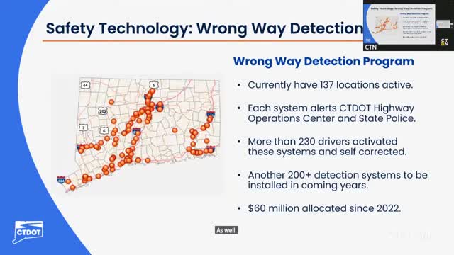 Connecticut enhances road safety with new wrong-way detection and speed camera programs