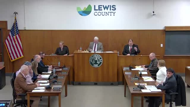 Lewis County opens and closes public hearing on 2025 NYS CDBG application; no public comments recorded