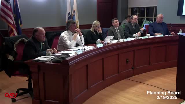 Developer proposes five townhouses at 45 Station Street; board seeks design revisions and continues hearing