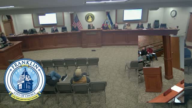 Franklin council clears routine business: salary correction, sewer financing step, ADA/Title VI appointment, township interlocal