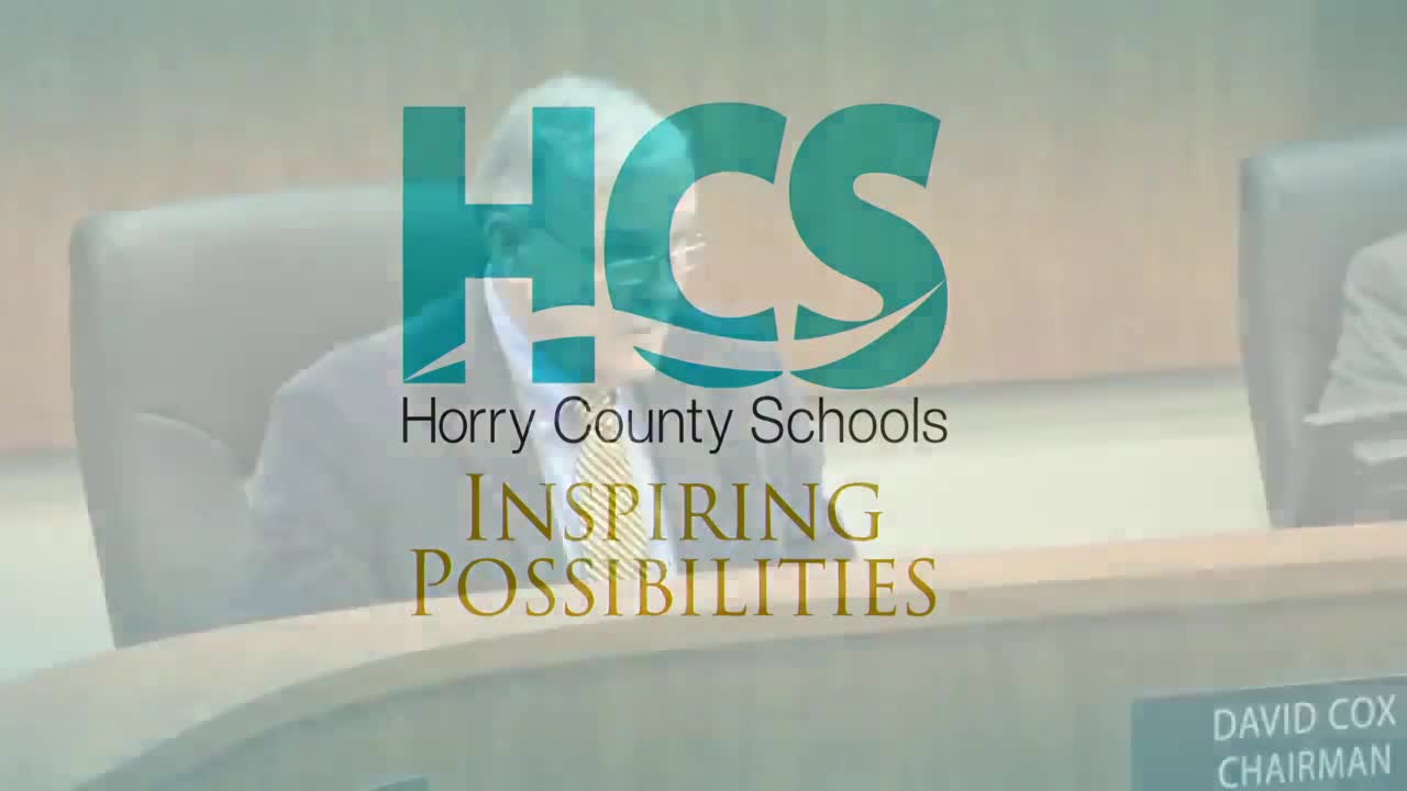 Horry County Schools board discusses conflict of interest policy in special meeting
