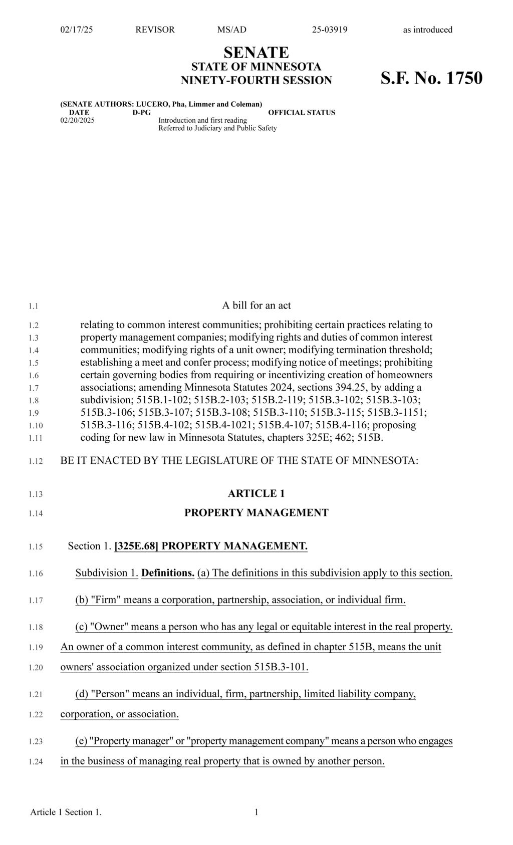 Unit owners gain voting rights following declarant control termination