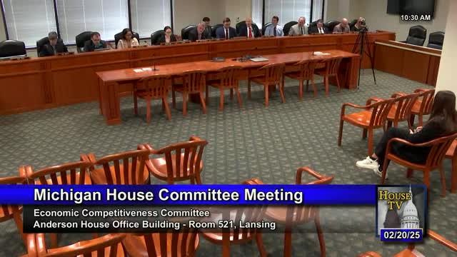 House Economic Competitiveness Committee adopts rules, sets weekly meeting time and hears members' priorities