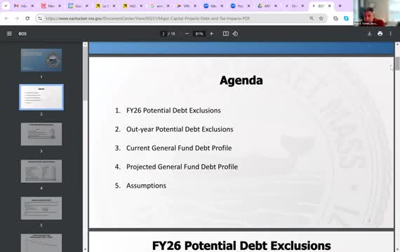 Nantucket officials outline $105 million estimate, tax impact for Our Island Home replacement