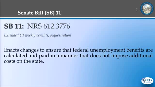 Federal funding triggers extension of benefits from 13 to 20 weeks