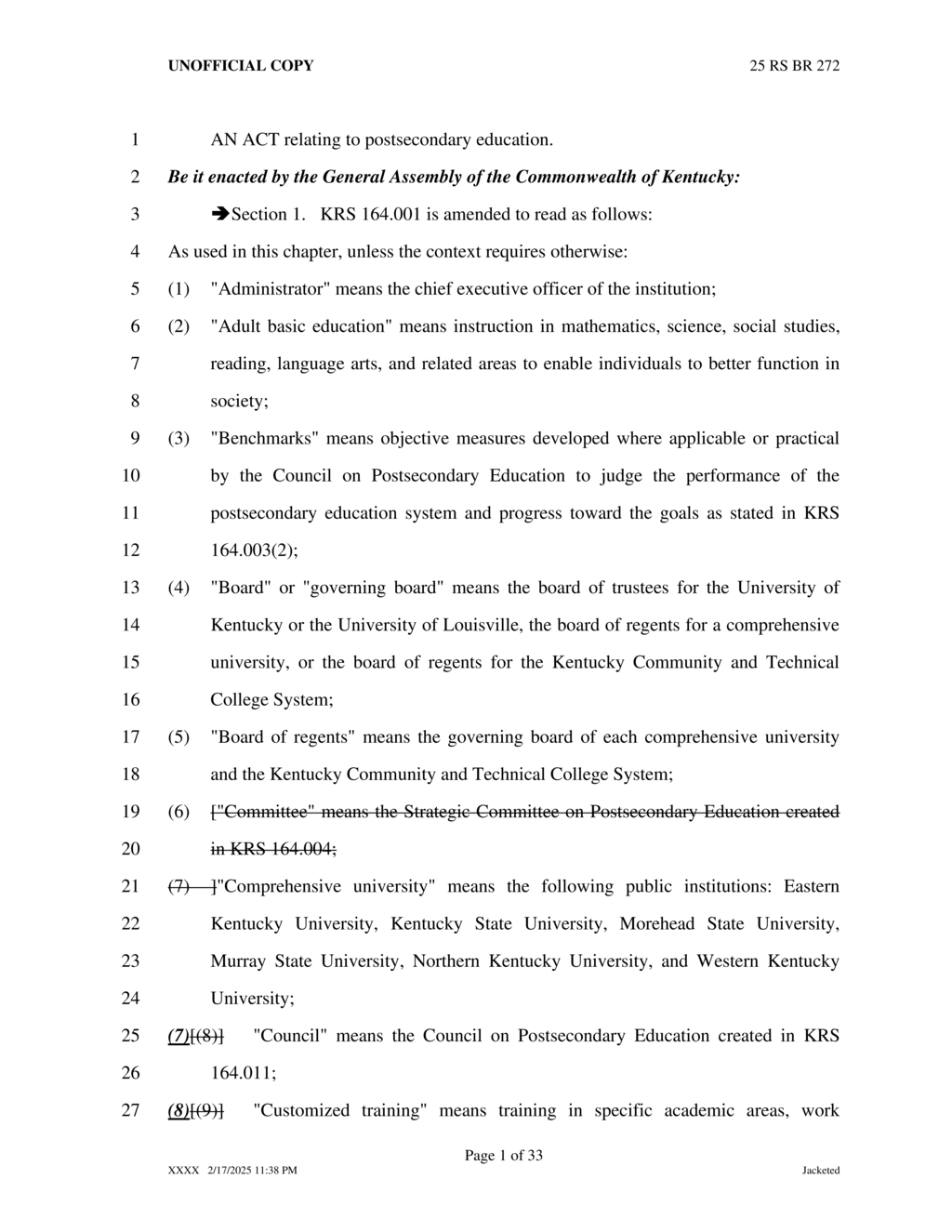 Kentucky Governor enacts changes to Open Meetings and Open Records legislation