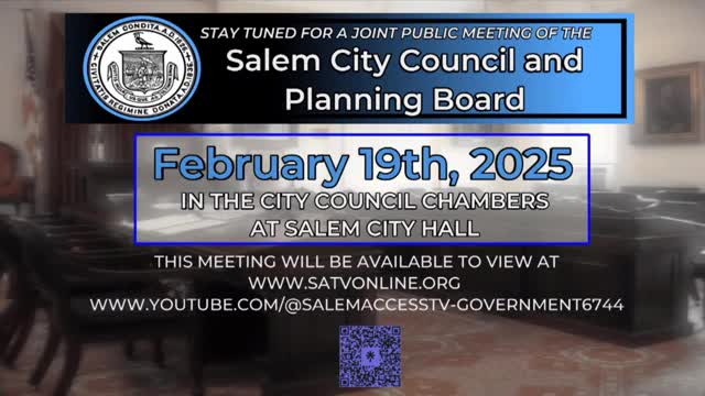 Salem council holds hearing on B‑1 zoning change for neighborhood businesses; refers matter to planning board