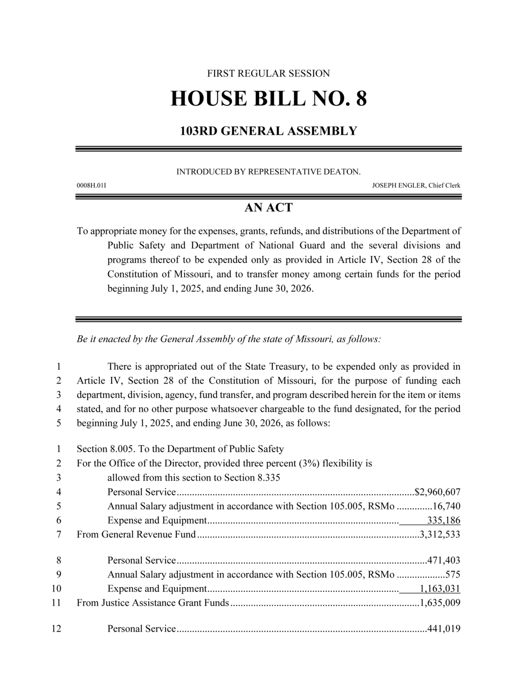 Missouri allocates $9.9M for emergency management and public safety initiatives