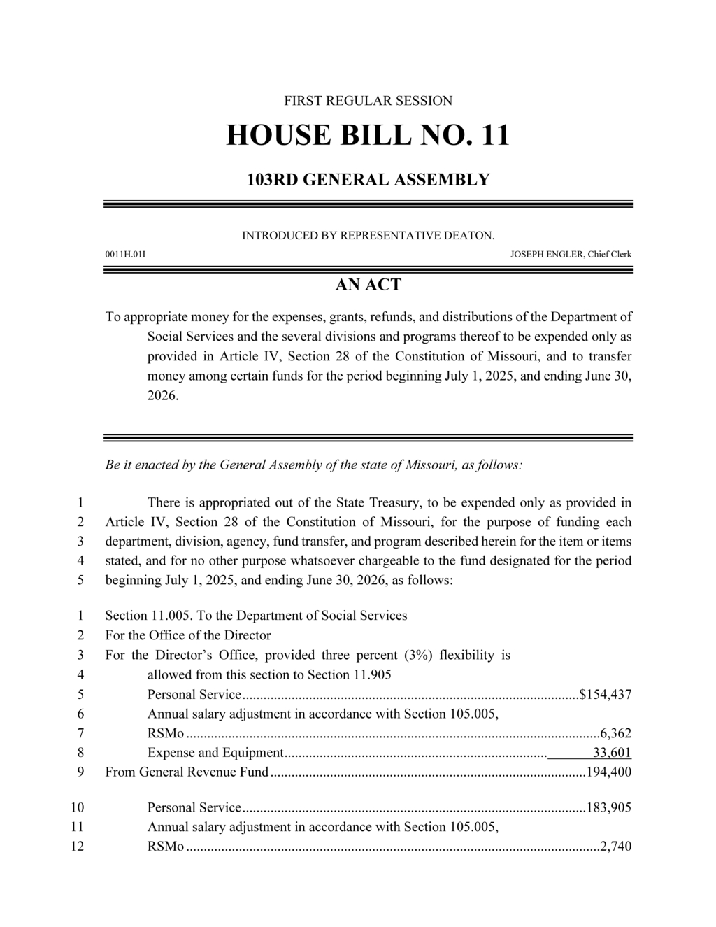 Missouri allocates $43M for blind pension and services under new budget plan