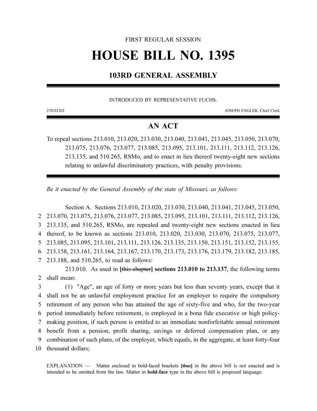 Missouri homeowners association must eliminate discriminatory covenants under new law