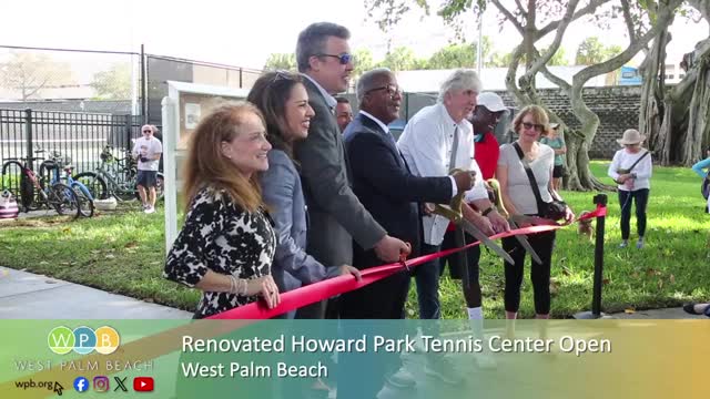 Howard Park Tennis Center reopens after extensive renovations and expands pickleball facilities