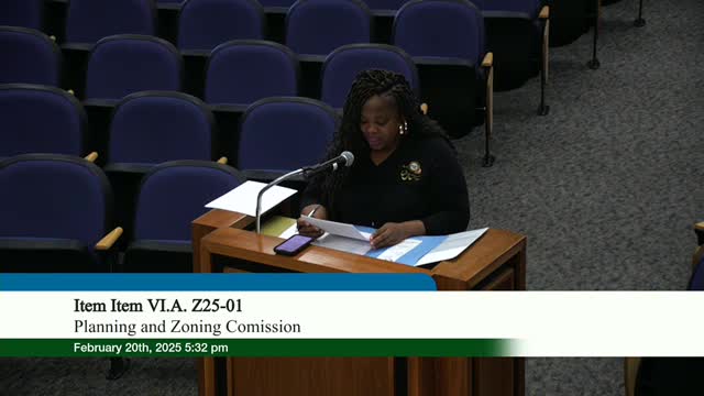 Planning Commission reviews zoning change for Port Arthur residential development