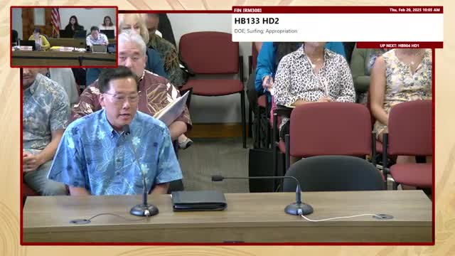 Hawaii committee supports funding for statewide high school surfing program