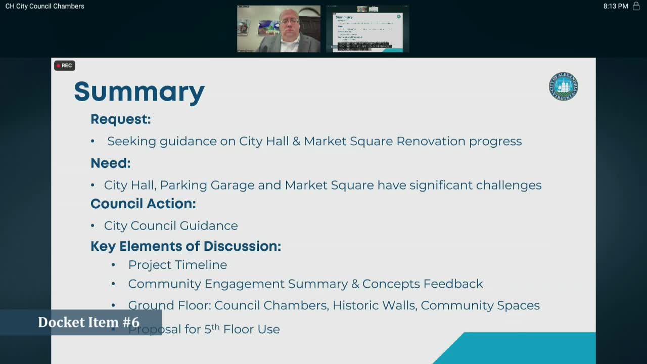 Alexandria launches community-driven renovation plan for historic City Hall