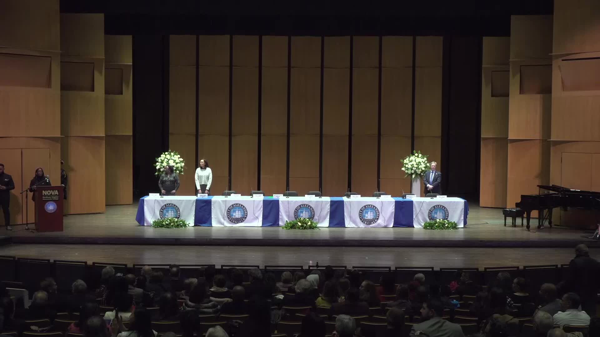 Aliyah Gaskins sworn in as Alexandria mayor; Sarah R. Bagley elected vice mayor