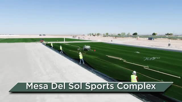 Bernalillo County celebrates completion of Mesa Del Sol Sports Complex