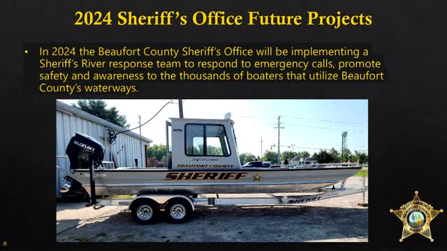 Beaufort County Sheriff launches response team to combat crime on local waterways