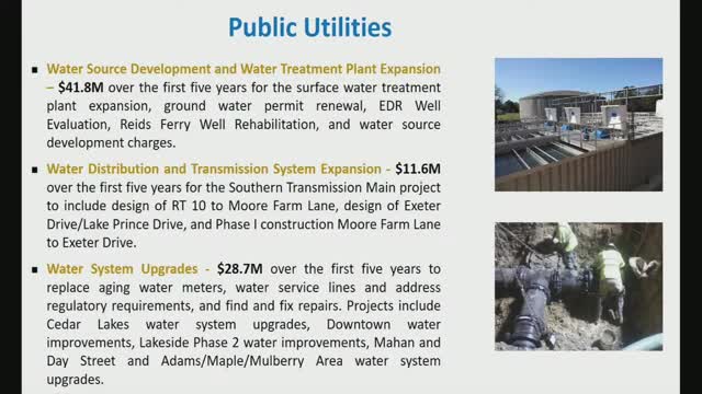 City Council approves $100M infrastructure improvement plan for water and sewer systems